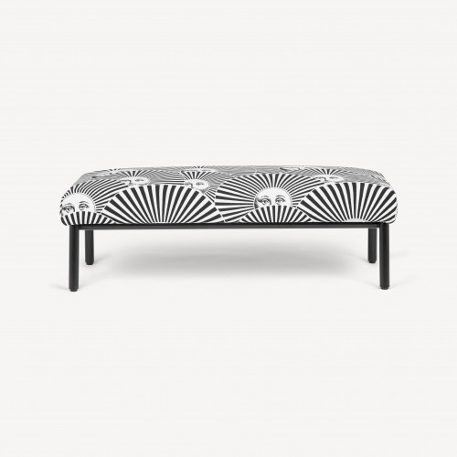 포르나세티 아웃도어 벤치 Soli a Ventaglio Fornasetti Outdoor Bench Soli a Ventaglio 00157