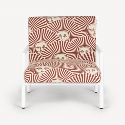 포르나세티 아웃도어 암체어 Soli a Ventaglio Fornasetti Outdoor Armchair Soli a Ventaglio 00145