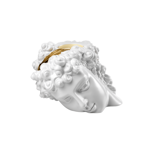 지노리 1735 YMEDE Palazzo Centauro 스컬쳐 - Designer candelabra with a 센티드 캔들 Ginori Ganymede sculpture scented candle 01199