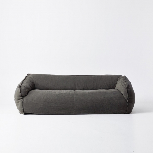 컴포터블 라운드 소파 3인용 (4컬러) Comfortable sofa