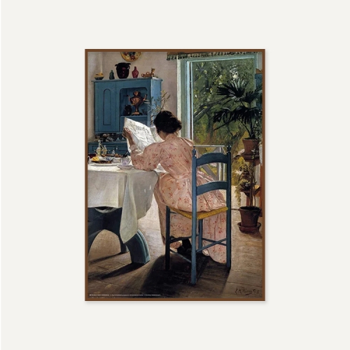 그릿시즌 로리츠 안데르센 링 / At Breakfast, 1898 (액자포함, 50x70)