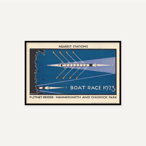 그릿시즌 찰스 페인 / Boat Race, 1923 (액자포함, 24x36)