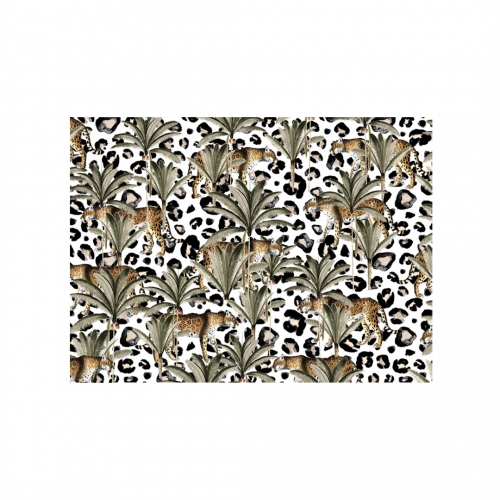 포드바쉐 테이블매트 BLUE LEOPARD