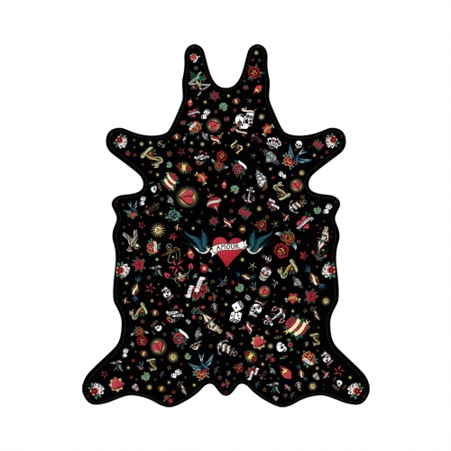 포드바쉐 테이블매트 BLACK TATTOO