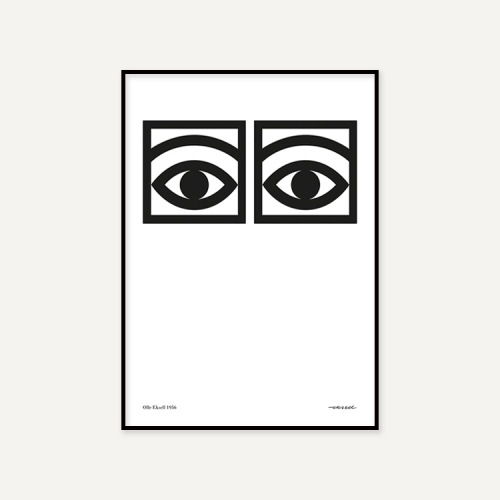 그릿시즌 올레 엑셀 / One eye, Black and White (액자포함, 50x70)