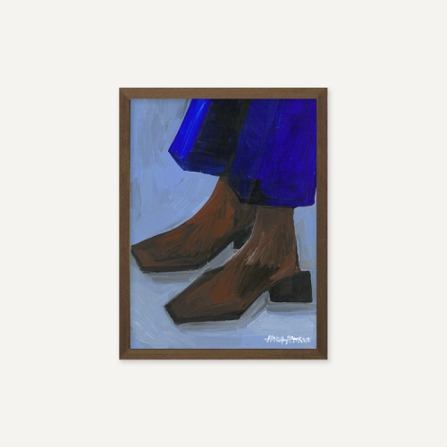 그릿시즌 한나 피터슨 / Boots and Blues (액자포함, 30x40)