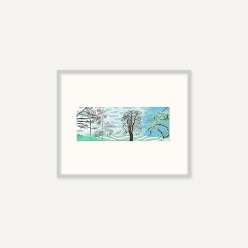 그릿시즌 데이비드 호크니 / A Year in Normandie_1 (액자포함, 27x32)