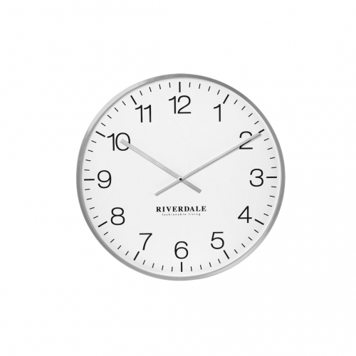 리버델 벽시계 Cadmden SIlver 53cm