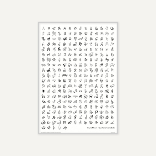 그릿시즌 브루노 무나리 / Queste non son tutte (액자포함, 50x70)