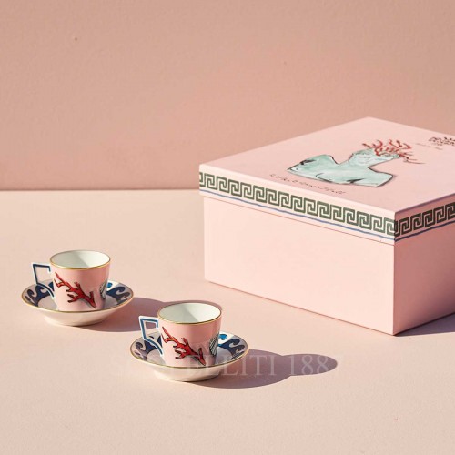 GINORI 1735 Ginori Gift Set of 2 커피잔S il Viaggio di Nettuno Ginori 1735 Ginori Gift Set of 2 Coffee Cups il Viaggio di Nettuno 01021 2/3