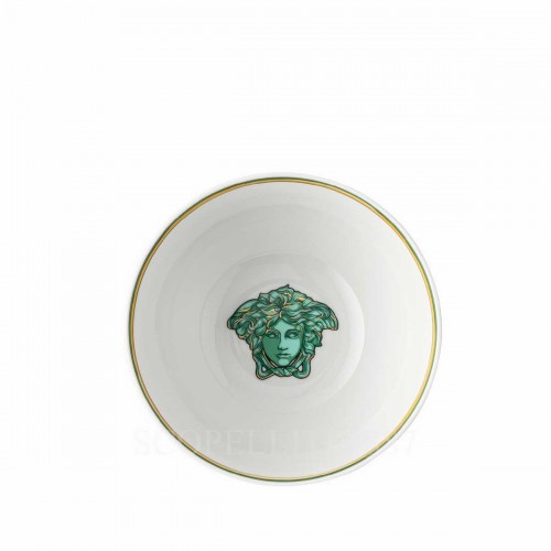 베르사체 Soup 볼 메두사 Amplified 그린 Coin Versace Soup Bowl Medusa Amplified Green Coin 02506 3/3