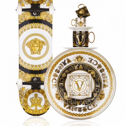 베르사체 접시 17 cm Virtus Gala 블랙 Versace Plate 17 cm Virtus Gala Black 02436 2/3