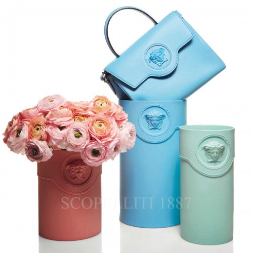 베르사체 NEW 화병 꽃병 30 cm 블루 La 메두사 Versace NEW Vase 30 cm Blue La Medusa 02304 3/3