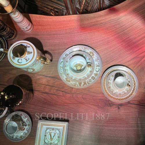 베르사체 사각 스퀘어 디쉬 14 cm Virtus Gala 화이트 Versace Square Dish 14 cm Virtus Gala White 02261 3/3
