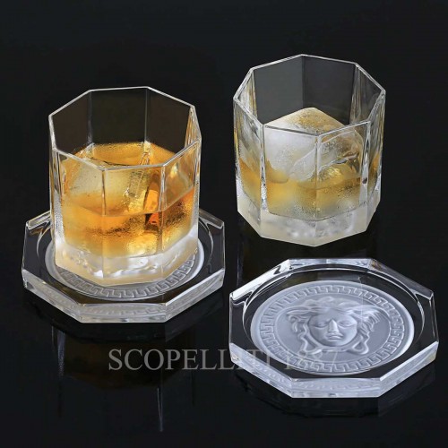 베르사체 Gift Set of 2 위스키 텀블러 메두사 Lumiere Versace Gift Set of 2 Whisky Tumblers Medusa Lumiere 02224 3/3