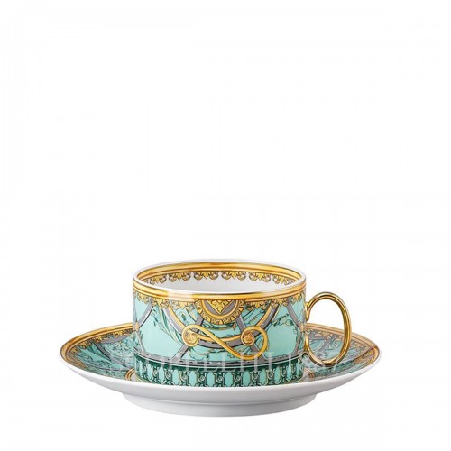 베르사체 라 스칼라 del Palazzo 그린 5 피스 P레이스 Setting Versace La Scala del Palazzo green 5 Piece place Setting 02171 2/3