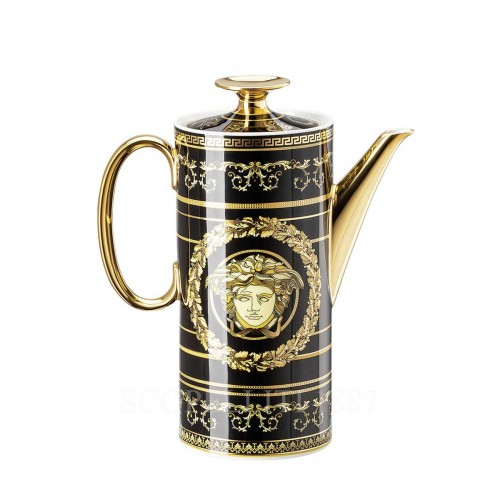 베르사체 Coffee Pot Virtus Gala 블랙 Versace Coffee Pot Virtus Gala Black 02106 2/3