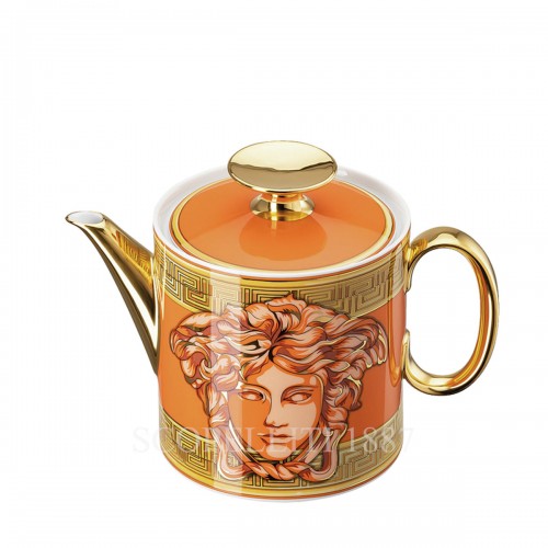 베르사체 Tea Pot 메두사 Amplified 오렌지 Coin Versace Tea Pot Medusa Amplified Orange Coin 02092 2/3