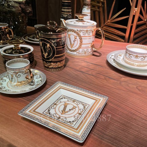 베르사체 Tea Pot Virtus Gala 화이트 Versace Tea Pot Virtus Gala White 02091 2/3