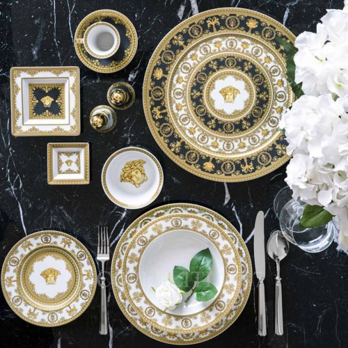 베르사체 티 컵앤소서 I love Baroque 블랙 Versace Tea Cup and Saucer I love Baroque Black 02065 2/3