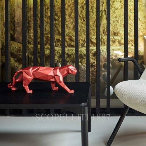 LLADROE Panther Figurine 메탈릭 Red LladrOE Panther Figurine Metallic Red 01917 2/3