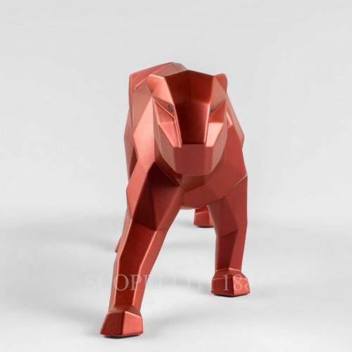 LLADROE Panther Figurine 메탈릭 Red LladrOE Panther Figurine Metallic Red 01917 3/3
