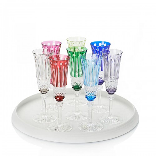 SAINT LOUIS Tommy 샴페인 Flute 그린 Saint Louis Saint Louis Tommy Champagne Flute Green 01742 3/3
