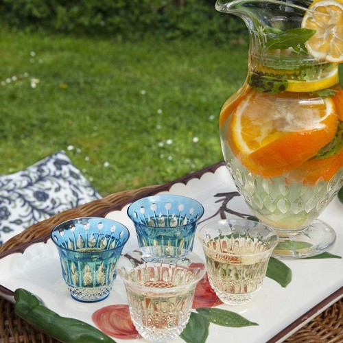 SAINT LOUIS Tommy Set of 6 Flared 텀블러 Clear Saint Louis Saint Louis Tommy Set of 6 Flared Tumblers Clear 01690 3/3