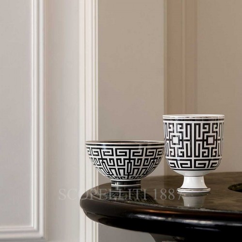 GINORI 1735 Gio Ponti 볼 Labirinto 블랙 Ginori 1735 Gio Ponti Bowl Labirinto Black 01609 2/3