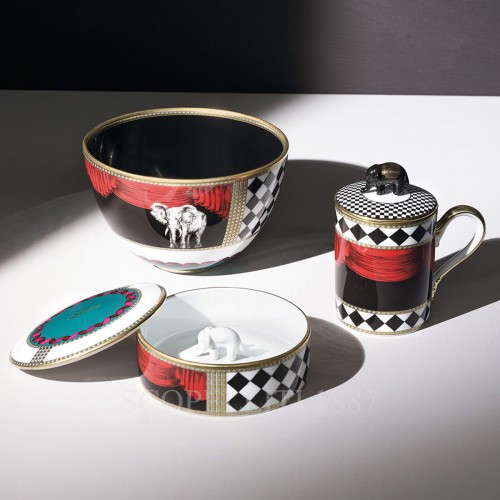 GINORI 1735 Ginori 토템 코끼리 볼 Ginori 1735 Ginori Totem Elephant Bowl 01597 2/3