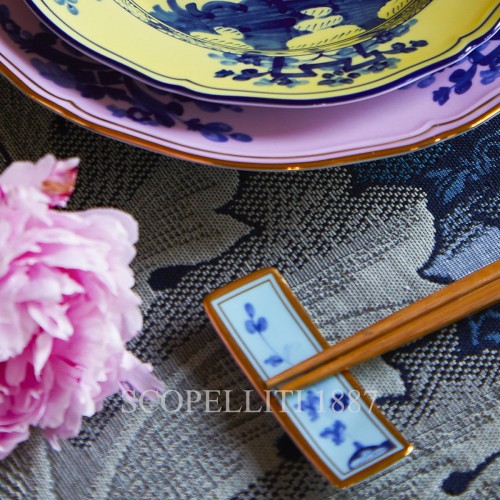 GINORI 1735 Chopsticks Holder 오리엔트E Italiano Iris Ginori 1735 Chopsticks Holder Oriente Italiano Iris 01530 2/2