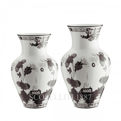 GINORI 1735 라지 Ming 화병 꽃병 오리엔트E Italiano Albus Ginori 1735 Large Ming Vase Oriente Italiano Albus 01509 2/2