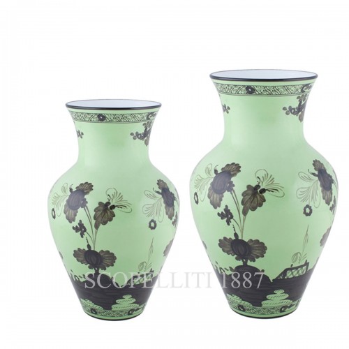 GINORI 1735 Small Ming 화병 꽃병 오리엔트E Italiano Bario Ginori 1735 Small Ming Vase Oriente Italiano Bario 01490 2/2