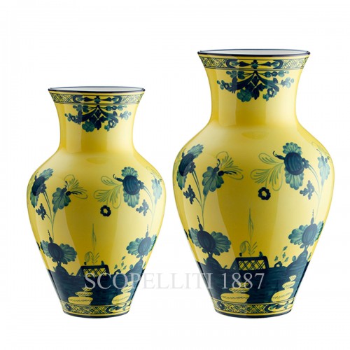 GINORI 1735 Small Ming 화병 꽃병 오리엔트E Italiano Citrino Ginori 1735 Small Ming Vase Oriente Italiano Citrino 01480 2/2