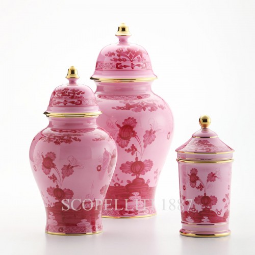 GINORI 1735 Potiche 화병 꽃병 With 커버 라지 오리엔트E Italiano Porpora Ginori 1735 Potiche Vase With Cover Large Oriente Italiano Porpora 01450 2/2