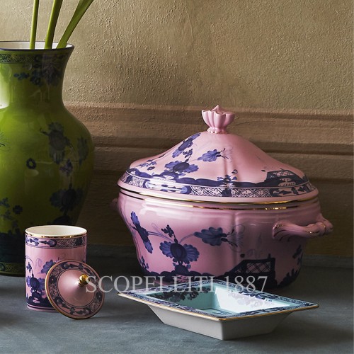 GINORI 1735 직사각형 Vide Poche 오리엔트E Italiano Iris Ginori 1735 Rectangular Vide Poche Oriente Italiano Iris 01375 2/2