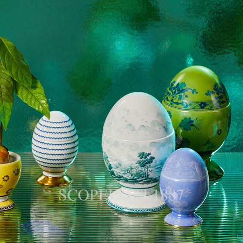 GINORI 1735 Small 커버ED 에그 오리엔트E Italiano Pervinca Ginori 1735 Small Covered Egg Oriente Italiano Pervinca 01346 2/2