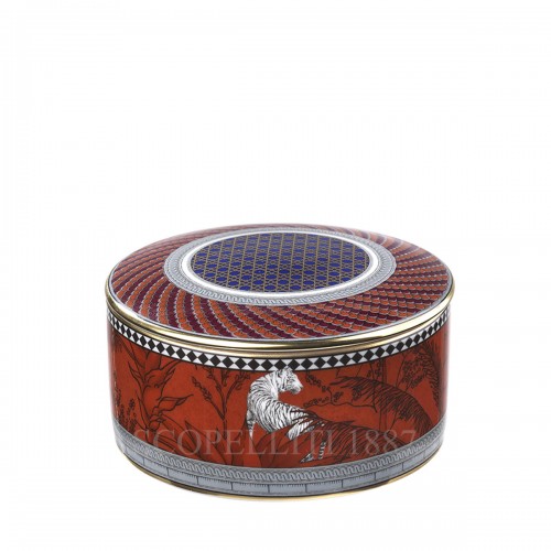 GINORI 1735 Ginori 토템 Tiger Round Box Customizable Ginori 1735 Ginori Totem Tiger Round Box Customizable 01234 3/3