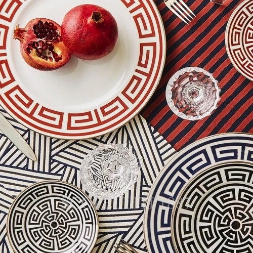 GINORI 1735 디저트접시 Labirinto 블랙 Ginori 1735 Dessert Plate Labirinto Black 01233 2/2