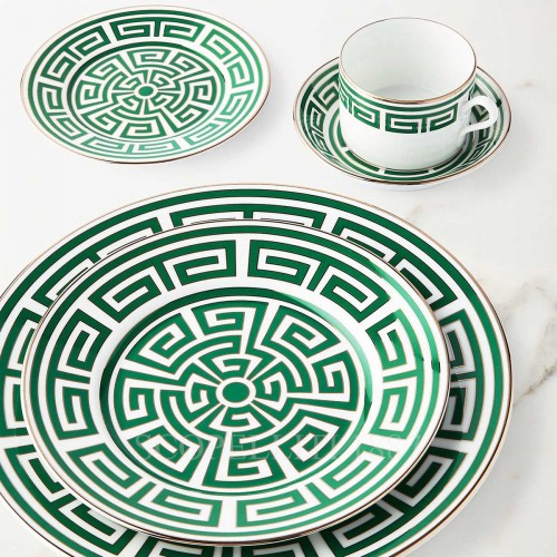 GINORI 1735 브레드 접시 Labirinto 그린 Ginori 1735 Bread Plate Labirinto Green 01190 2/3