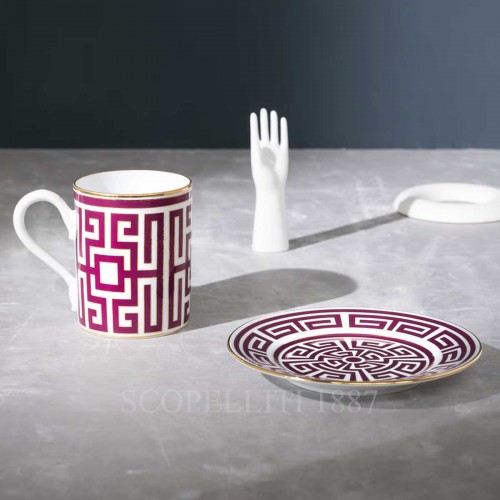 GINORI 1735 디저트접시 Labirinto Amethyst Ginori 1735 Dessert Plate Labirinto Amethyst 01188 3/3