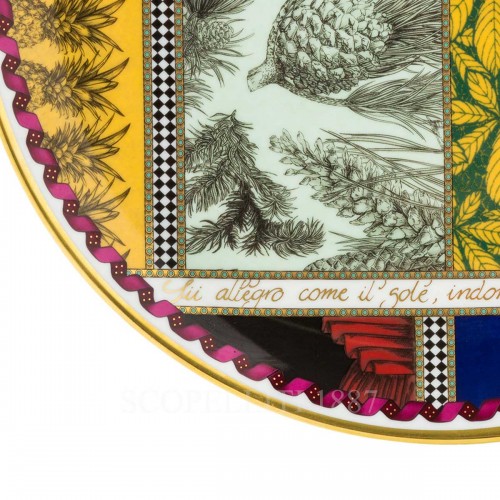 GINORI 1735 Ginori 토템 Presentation 접시 Customizable Ginori 1735 Ginori Totem Presentation Plate Customizable 01134 2/3