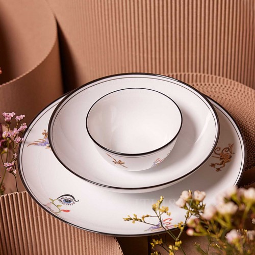 GINORI 1735 Ginori 파스타접시 Arcadia 화이트 Ginori 1735 Ginori Soup Plate Arcadia White 01063 2/3