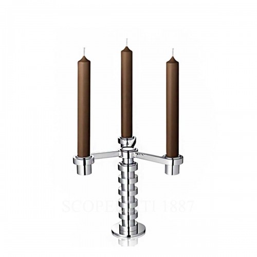 PUIFORCAT Candelholder Ruban 3 Lights 실버 접시 Puiforcat Candelholder Ruban 3 Lights Silver Plated 00861 3/3