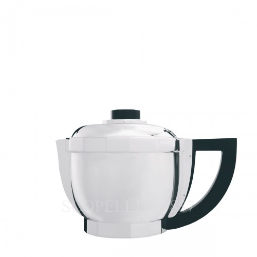 PUIFORCAT Art Deco 1927 티포트 with wood handle 실버 접시 Puiforcat Art Deco 1927 Teapot with wood handle Silver Plated 00816 1/3