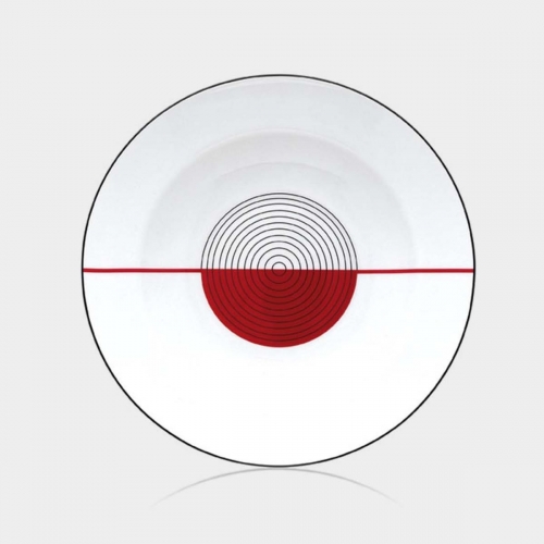 퓌포카 Initiales 파스타접시 Cercles Puiforcat Initiales Soup Plate Cercles 00814 1/1