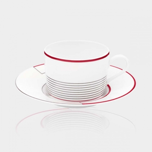 퓌포카 Initiales 티 컵앤소서 Medianes Puiforcat Initiales Tea Cup and Saucer Medianes 00793 1/1