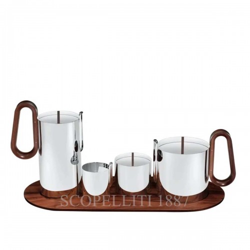 PUIFORCAT 4 피스 Tea Coffee Set Phi 실버 접시D with 트레이 Puiforcat 4 Piece Tea Coffee Set Phi Silver Plated with Tray 00775 1/3