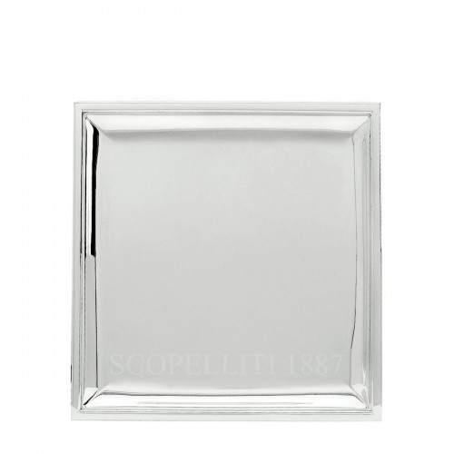 PUIFORCAT “Euclide” 사각 스퀘어 트레이 실버 접시 Puiforcat “Euclide” Square Tray Silver Plated 00767 1/3