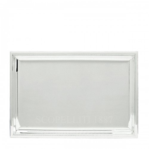 PUIFORCAT “Euclide” 직사각형 트레이 실버 접시 Puiforcat “Euclide” Rectangular Tray Silver Plated 00766 1/3